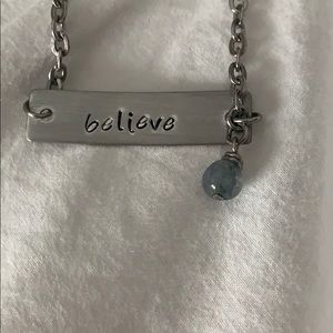 Believe necklace